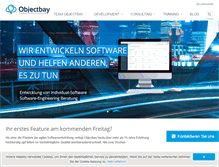 Tablet Screenshot of objectbay.com